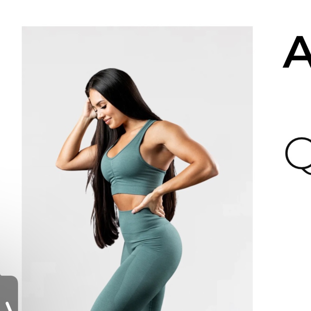 ISO ISO ISO: Alphalete bra in Nomadic blue xl/xxl